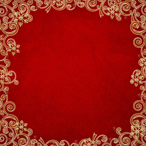 Pickleberrypop :: Element Packs :: *Borders/Edges :: Christmas Gold Borders