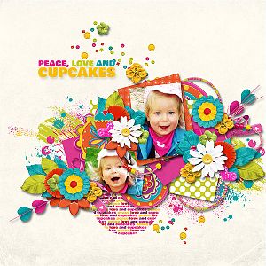 Peace, Love and Cupcake