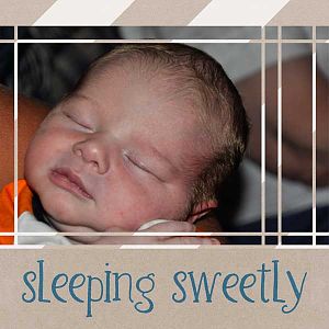 Sleeping Sweetly