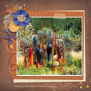 Chihuly in the Gardens