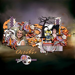 October Calendar Top