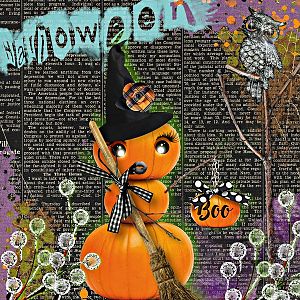 Witchie poo goes trick or treating