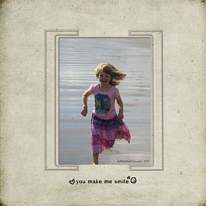 you make me smile ...