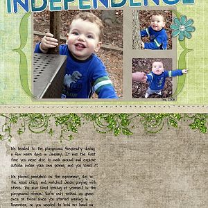 First Taste of Independence