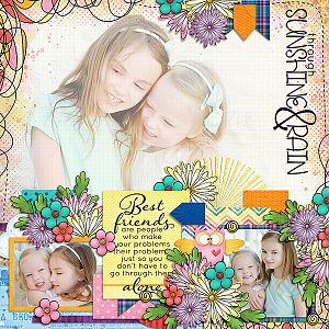 through sunshine and rain