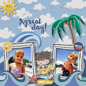 Summer Beach by Paty Grief