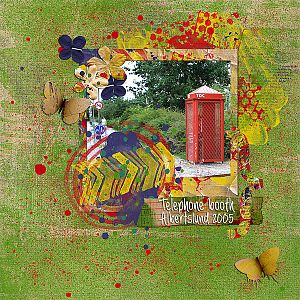 Shadow - Telephone booth