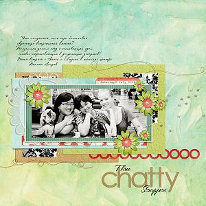 Three Chatty Scrappers