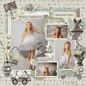 Snowballs Fight by Mel Designs