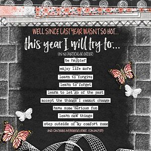 This Year I Will...