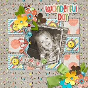 Wonderful Day - Scraplift Challenge