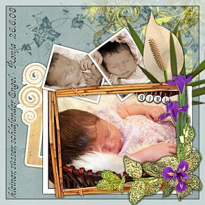 sleeping angel