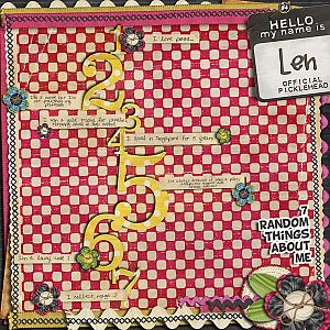 Hello I am Len and...