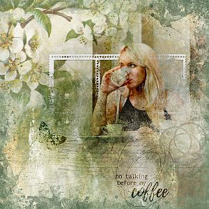 no talking before my coffee