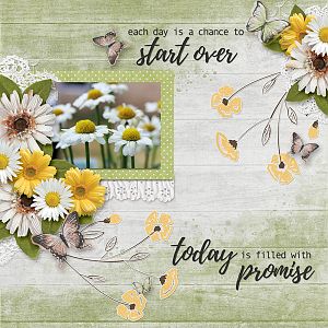 Today is filled with promise