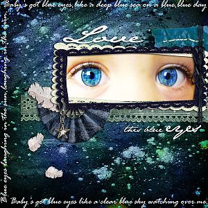 Blue eyes