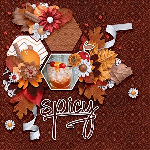 Maple Old Fashioned {Full Kit with Alphabets}