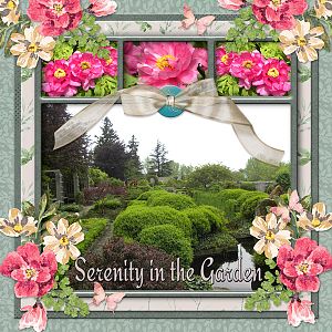 Serenity in the Garden