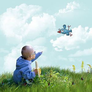 Krzysztof and bird