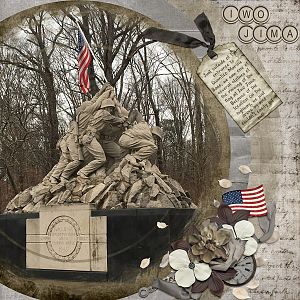 2018 Iwo Jima Statue