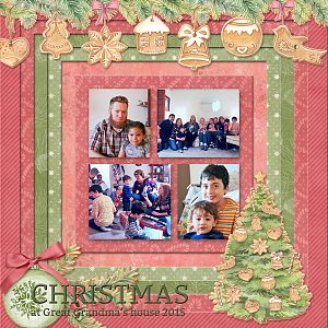 Christmas at Great Grandma