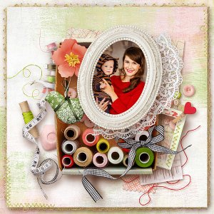 "Needlework"  by Jasmin-Olya Designs