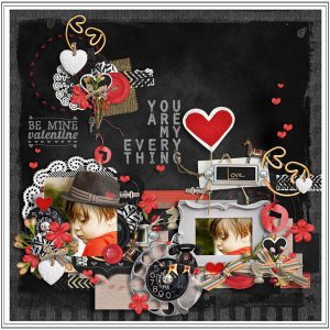 On Chalkboard: First Love