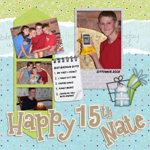 Happy 15th Nate