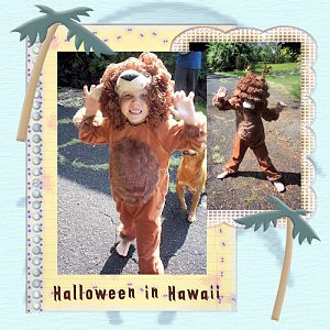 Halloween in Hawaii