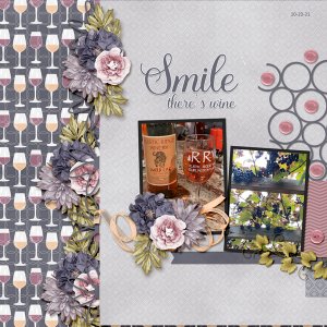 Smile . . . there's wine