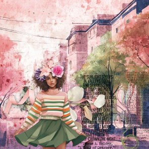 Sunshine in the street