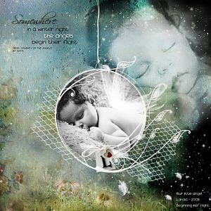 Little Angel in Flight