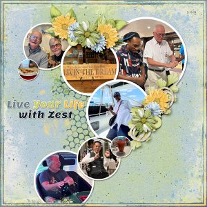 Live your life with zest