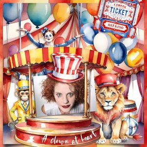 A clown at heart