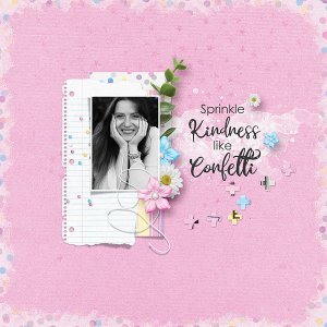 sprinkle kindness like confetti