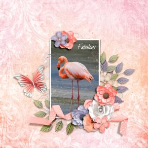 June 2025 SCRAP Bingo - PiNK Flamingo