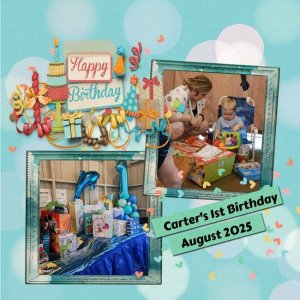 2025 08 Carter's First Birthday