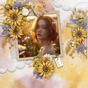 Golden Sunflowers