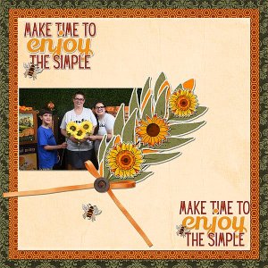 Make Time To Enjoy the Simple Days