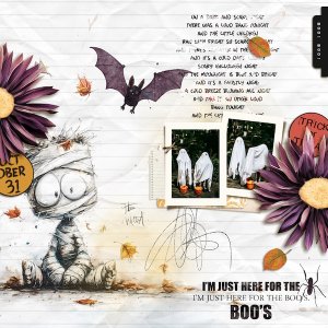 I'm just here for the boo's