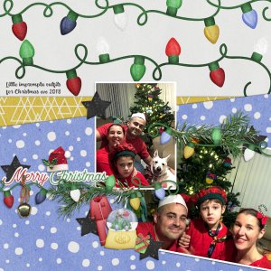 Impromptu Xmas-eve outfits