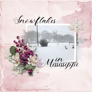 Scrap Bingo - Snowflakes