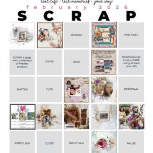 2026 Feb - Scrapbook Bingo