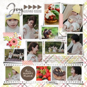 Joy Grows Here (Left Side)