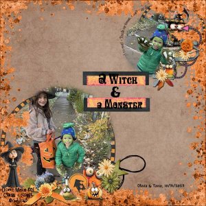 A Witch & A Monster