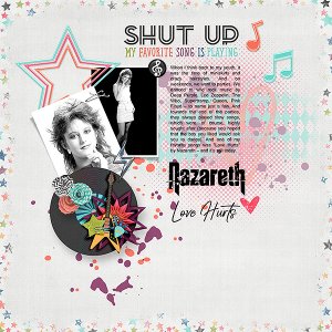 shut up -my favorite song is playing