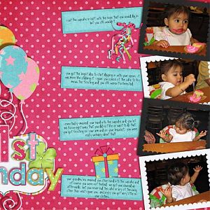 1st Birthday Part 2