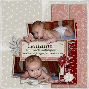 Centaine macht Babysport (Rak fr Leandi)