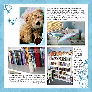 Natasha's room ...