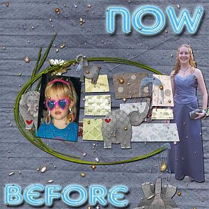 before and NOW